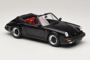 Porsche 911 3.2 Carrera Cabriolet Negru Minichamps 1:18 100063035 Metal - imaginea 6 din 8