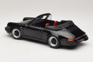 Porsche 911 3.2 Carrera Cabriolet Negru Minichamps 1:18 100063035 Metal - imaginea 7 din 8