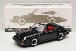 Porsche 911 3.2 Carrera Cabriolet Negru Minichamps 1:18 100063035 Metal - imaginea 8 din 8