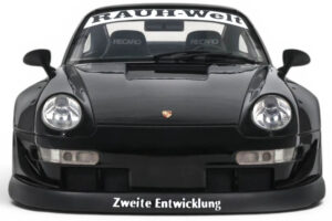 Porsche 911 993 RWB Negru GT Spirit 1:18 GT587 Rășină - imaginea 4 din 5