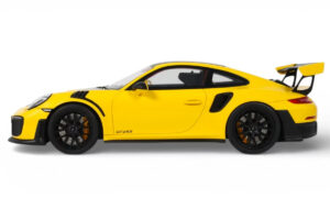 Porsche 911 GT2 RS 991.2 Nurburgring Lap Record Galben GT Spirit 1:18 GT972 Rășină - imaginea 3 din 5