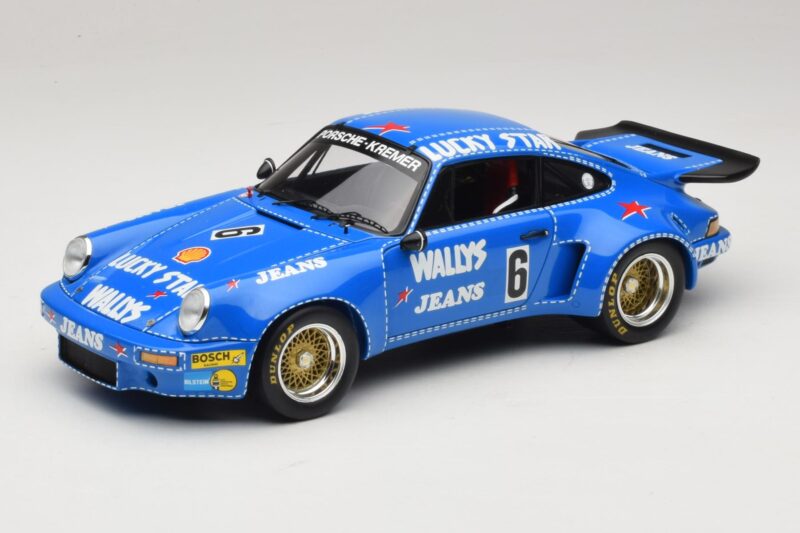 Porsche 911 RSR #6 Wallys Jeans Nurburgring 1974 Spark 1:18 18S088 Rășină