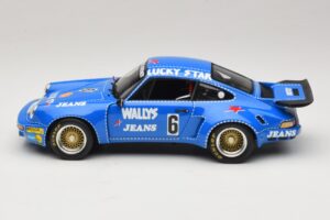 Porsche 911 RSR #6 Wallys Jeans Nurburgring 1974 Spark 1:18 18S088 Rășină - imaginea 3 din 6