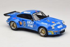 Porsche 911 RSR #6 Wallys Jeans Nurburgring 1974 Spark 1:18 18S088 Rășină - imaginea 4 din 6