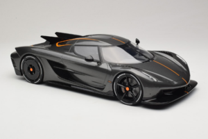 Koenigsegg Jesko Absolut 0-400-0 km/h Record Graphite Grey GT Spirit 1:18 GT575 Rășină - imaginea 4 din 6