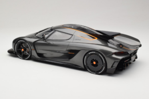 Koenigsegg Jesko Absolut 0-400-0 km/h Record Graphite Grey GT Spirit 1:18 GT575 Rășină - imaginea 5 din 6