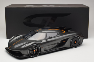 Koenigsegg Jesko Absolut 0-400-0 km/h Record Graphite Grey GT Spirit 1:18 GT575 Rășină - imaginea 6 din 6