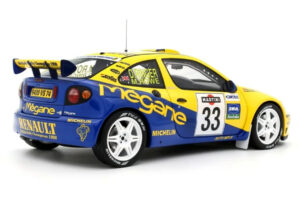 Renault Megane Maxi #33 P. Bugalski / J-P. Chiaroni Rally Sanremo 1998 Otto 1:18 OT1195 Rășină - imaginea 2 din 5