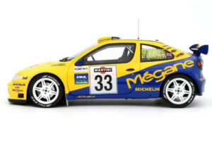 Renault Megane Maxi #33 P. Bugalski / J-P. Chiaroni Rally Sanremo 1998 Otto 1:18 OT1195 Rășină - imaginea 3 din 5