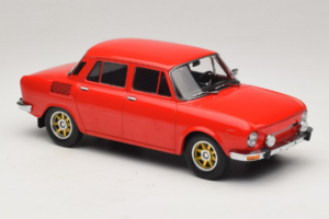 Skoda 100 Roșu Jante Aurii MCG 1:18 MCG18784 Metal - imaginea 4 din 6