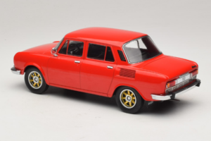 Skoda 100 Roșu Jante Aurii MCG 1:18 MCG18784 Metal - imaginea 5 din 6