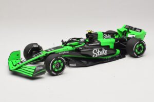 Stake Kick Sauber C44 G. Zhou Emilia Romagna GP 2024 Minichamps 1:18 117240124 Rășină