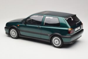 Volkswagen Golf Mk3 VR6 Carat Dragon Green Otto 1:12 G099 Rășină - imaginea 5 din 6