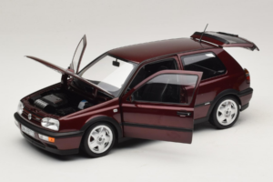 Volkswagen Golf VR6 Mk3 Indian Red Ediție Limitată Norev 1:18 188505 Metal - imaginea 2 din 8