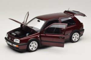 Volkswagen Golf VR6 Mk3 Indian Red Ediție Limitată Norev 1:18 188505 Metal - imaginea 2 din 8