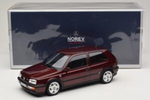 Volkswagen Golf VR6 Mk3 Indian Red Ediție Limitată Norev 1:18 188505 Metal - imaginea 8 din 8