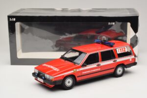Volvo 740 GL Break Brandweer Grobbendonk Minichamps 1:18 155171795 Metal - imaginea 6 din 6