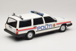 Volvo 740 GL Break Politi Norway Minichamps 1:18 155171796 Metal - imaginea 2 din 6