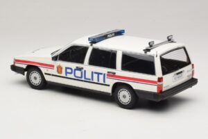 Volvo 740 GL Break Politi Norway Minichamps 1:18 155171796 Metal - imaginea 5 din 6