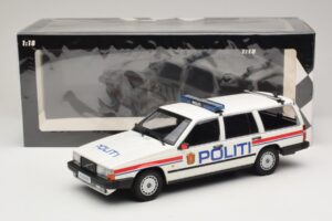 Volvo 740 GL Break Politi Norway Minichamps 1:18 155171796 Metal - imaginea 6 din 6
