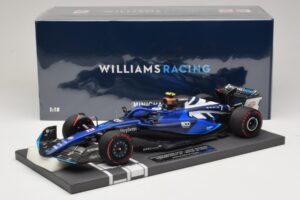 Williams Racing FW45 L. Sargeant British GP 2023 Minichamps 1:18 117231102 Rășină - imaginea 7 din 7