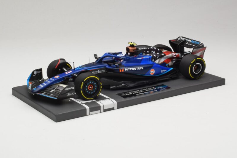 Williams Racing FW45 L. Sargeant United States GP 2023 Minichamps 1:18 117231902 Rășină