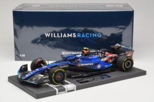 Williams Racing FW45 L. Sargeant United States GP 2023 Minichamps 1:18 117231902 Rășină - imaginea 6 din 6