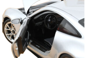 Porsche 911 992.2 GT3 Touring Package GT Silver Metallic Norev 1:18 187002 Metal - imaginea 4 din 5
