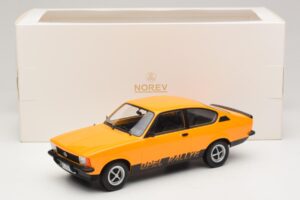 Opel Kadett C Rallye 2.0E Brilliant Ochre Norev 1:18 183659 Metal - imaginea 6 din 6