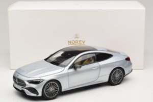 Mercedes CLE C236 Coupe Hightech Silver Norev 1:18 183939 Metal - imaginea 8 din 8