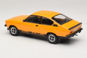Opel Kadett C Rallye 2.0E Brilliant Ochre Norev 1:18 183659 Metal - imaginea 5 din 6