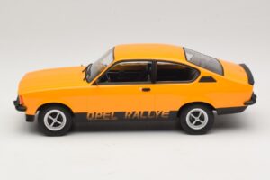 Opel Kadett C Rallye 2.0E Brilliant Ochre Norev 1:18 183659 Metal - imaginea 3 din 6