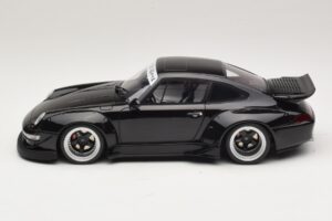 Porsche 911 993 RWB Negru GT Spirit 1:18 GT587 Rășină - imaginea 3 din 6