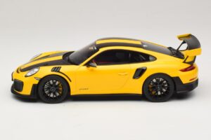 Porsche 911 GT2 RS 991.2 Nurburgring Lap Record Galben GT Spirit 1:18 GT972 Rășină - imaginea 3 din 6
