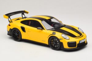 Porsche 911 GT2 RS 991.2 Nurburgring Lap Record Galben GT Spirit 1:18 GT972 Rășină - imaginea 4 din 6