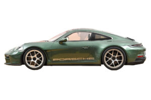 Porsche 911 992 S/T Malachite Green Metallic Norev 1:12 127552 Metal - imaginea 3 din 4