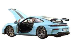 Porsche 911 992.2 GT3 Weissach Package Gulf Blue Norev 1:18 187000 Metal - imaginea 2 din 3