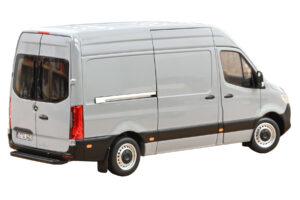 Mercedes Sprinter Gri Norev 1:18 183042 Metal - imaginea 4 din 6