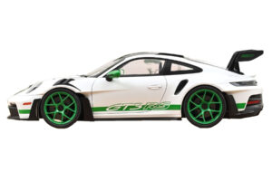 Porsche 911 992 GT3 RS Tribute to Carrera RS Alb Python Green Norev 1:12 127535 Metal - imaginea 3 din 4