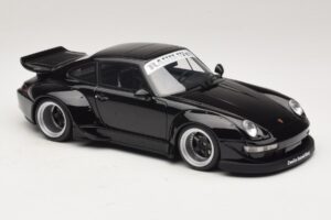 Porsche 911 993 RWB Negru GT Spirit 1:18 GT587 Rășină - imaginea 4 din 6