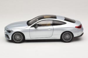 Mercedes CLE C236 Coupe Hightech Silver Norev 1:18 183939 Metal - imaginea 4 din 8