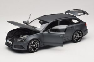 Audi RS6 C7 Avant Daytona Grey Minichamps 1:18 5011216225 Metal - imaginea 3 din 8