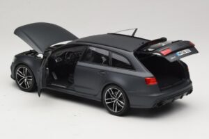 Audi RS6 C7 Avant Daytona Grey Minichamps 1:18 5011216225 Metal - imaginea 5 din 8