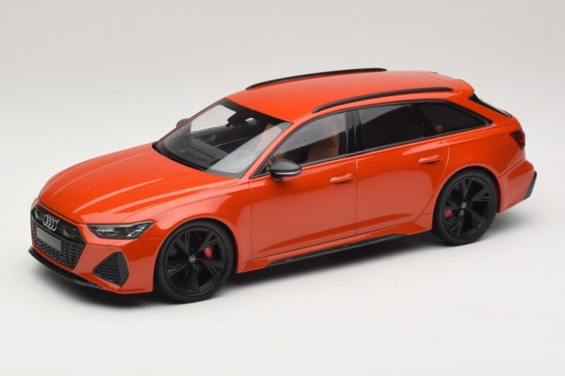 Audi RS6 C8 Avant Portocaliu Metalizat Minichamps 1:18 Audi RS6 C8 Avant Portocaliu Metalizat Minichamps 1:18 155018012 Metal