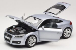 Audi TT 8N Silverblue Metallic Minichamps 1:18 100015020 Metal - imaginea 2 din 8