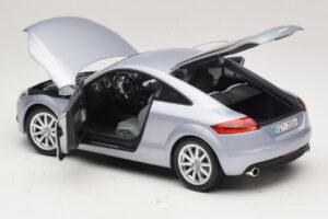 Audi TT 8N Silverblue Metallic Minichamps 1:18 100015020 Metal - imaginea 5 din 8