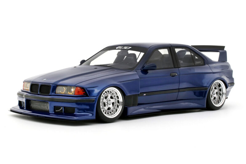 BMW E36 Khyzyl Saleem LTO Turbo Avus Blue Otto 1:18 BMW E36 Khyzyl Saleem LTO Turbo Avus Blue Otto 1:18 OT1174 Rășină