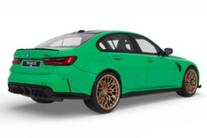 BMW M3 G80 CS Signal Green GT Spirit 1:18 GT976 Rășină - imaginea 2 din 4