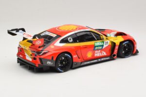 BMW M4 GT3 #31 Schubert Motorsport S. van der Linde Winner DTM Lausitzring 2022 Minichamps 1:18 113222031 Metal - imaginea 3 din 8