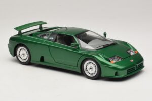 Bugatti EB110 Verde Metalizat Bburago 1:18 3003 Metal - imaginea 6 din 8